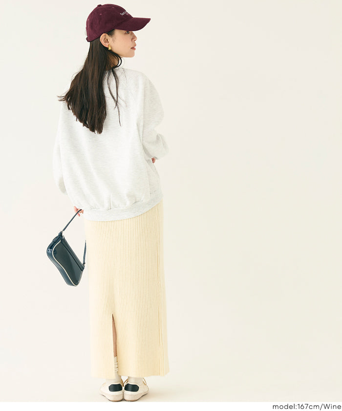 セール☆1490円→990円 コーデュロイロゴキャップ レディース メール便