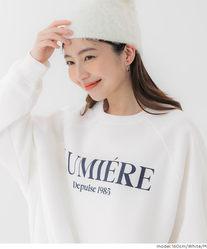 裏起毛ラグランロゴスウェット レディース メール便不可 – coca公式ストア