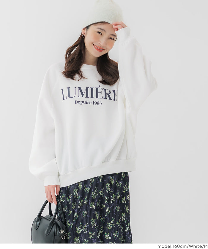 裏起毛ラグランロゴスウェット レディース メール便不可 – coca公式ストア