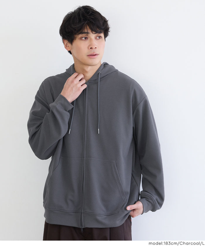 エンボスワイドZIPパーカー メンズ メール便不可 – coca公式ストア