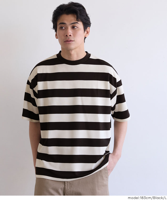 鹿の子ボーダーTシャツ メンズ メール便不可 – coca公式ストア