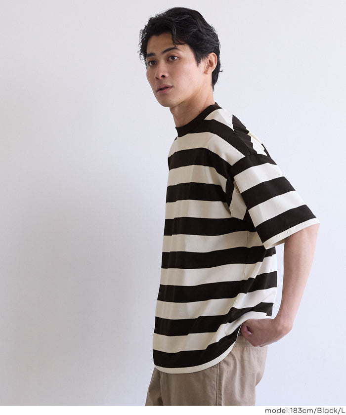鹿の子ボーダーTシャツ メンズ メール便不可 – coca公式ストア