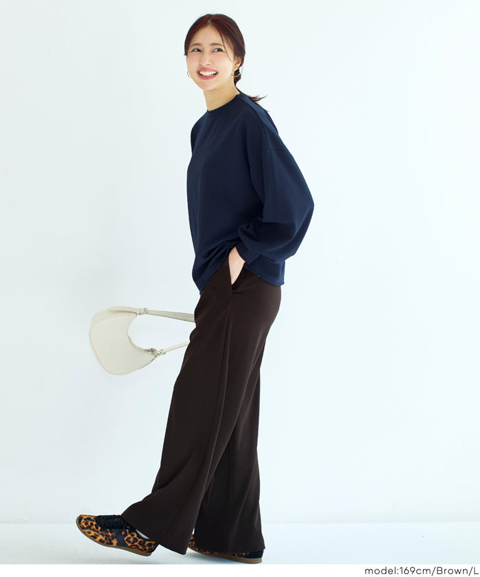 カットジョーゼットワイドパンツ レディース メール便不可 – coca公式