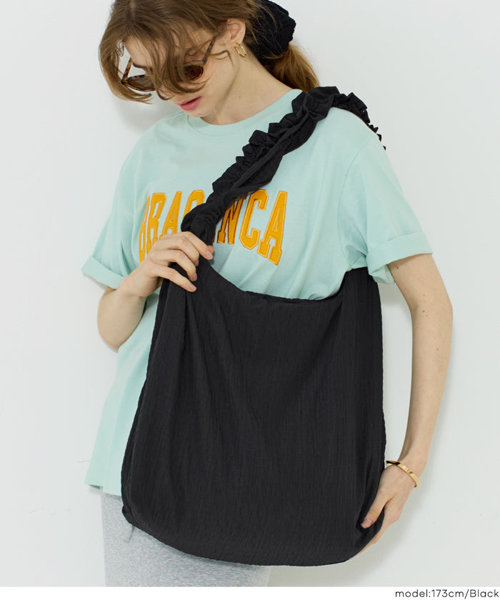 新品　cocomama × Lili （リリ）コラボツブツブフリルトートバッグ フリルトートバッグ レディース メール便不可 – coca公式ストア