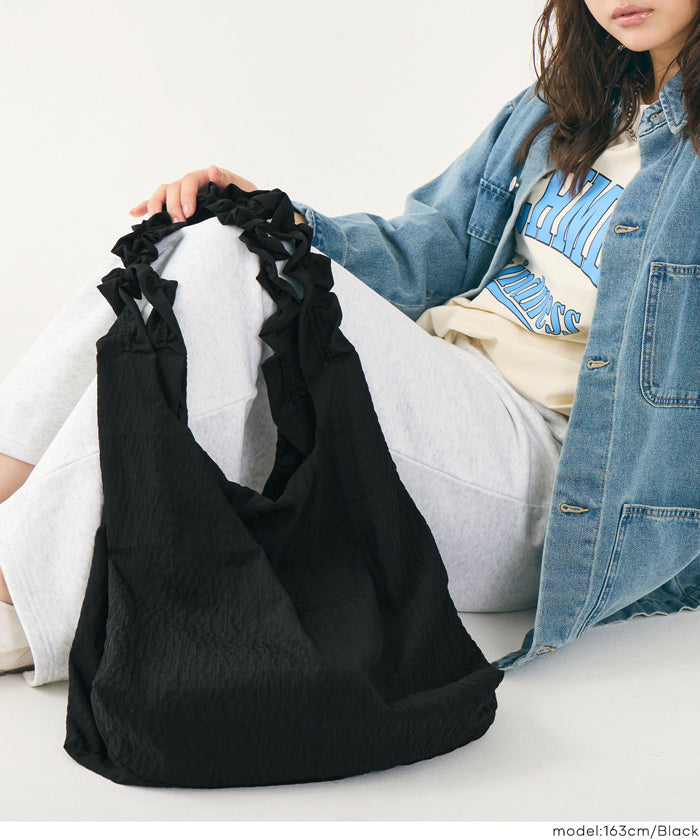 フリルトートバッグ レディース メール便不可 – coca公式ストア