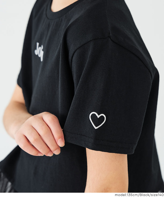 チュールドッキングTシャツ キッズ メール便不可 – coca公式ストア