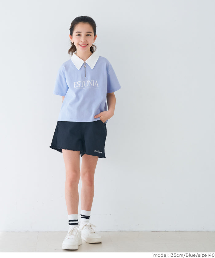 ハーフジップポロTシャツ キッズ メール便不可 – coca公式ストア