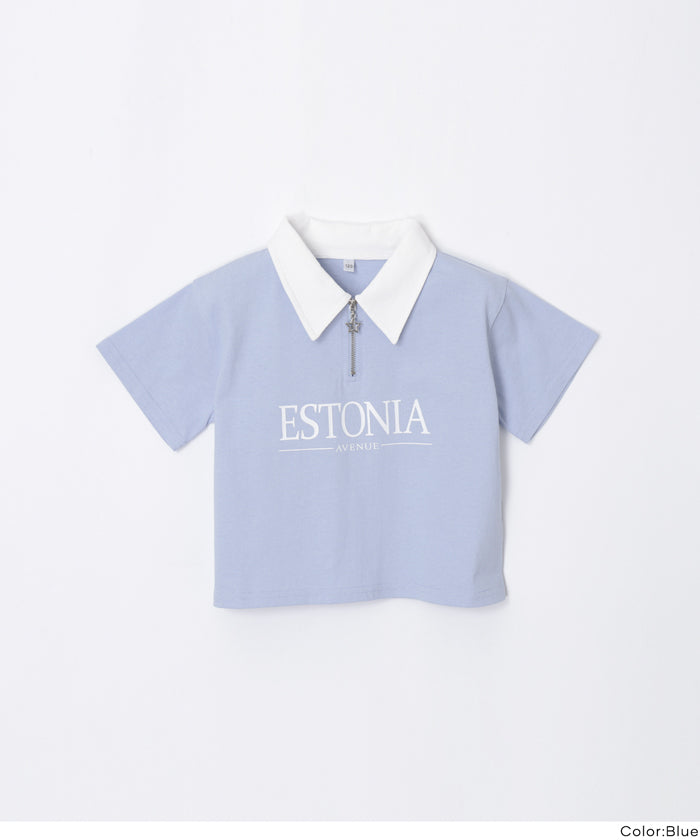ハーフジップポロTシャツ キッズ メール便不可 – coca公式ストア