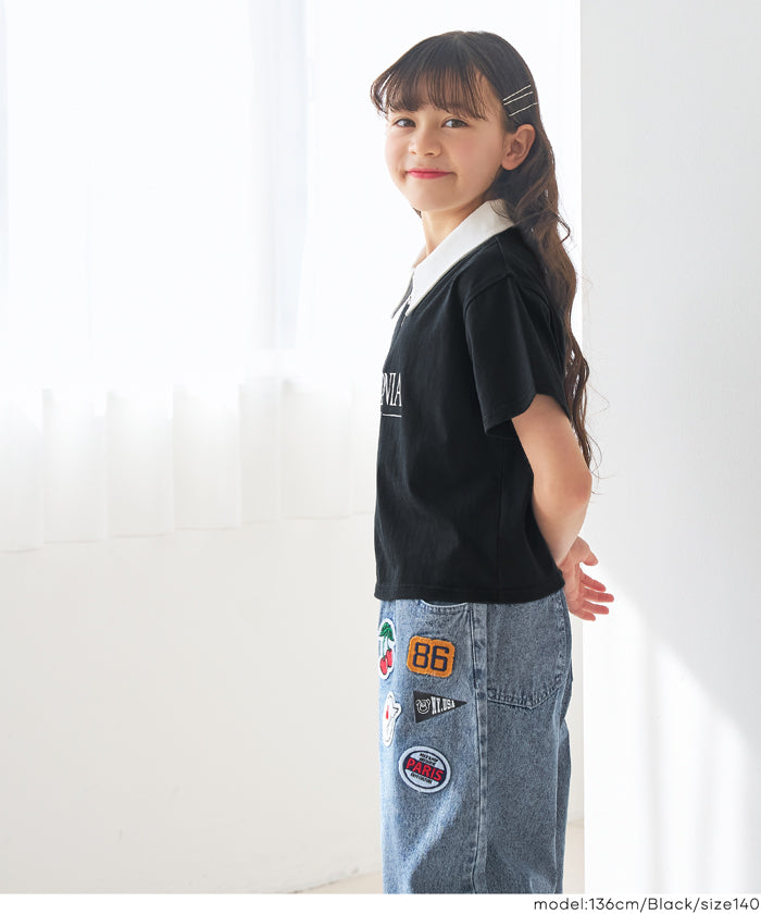 ハーフジップポロTシャツ キッズ メール便不可 – coca公式ストア