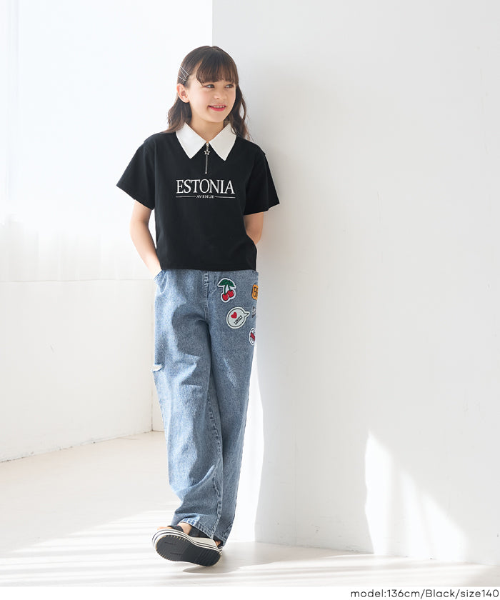 ハーフジップポロTシャツ キッズ メール便不可 – coca公式ストア