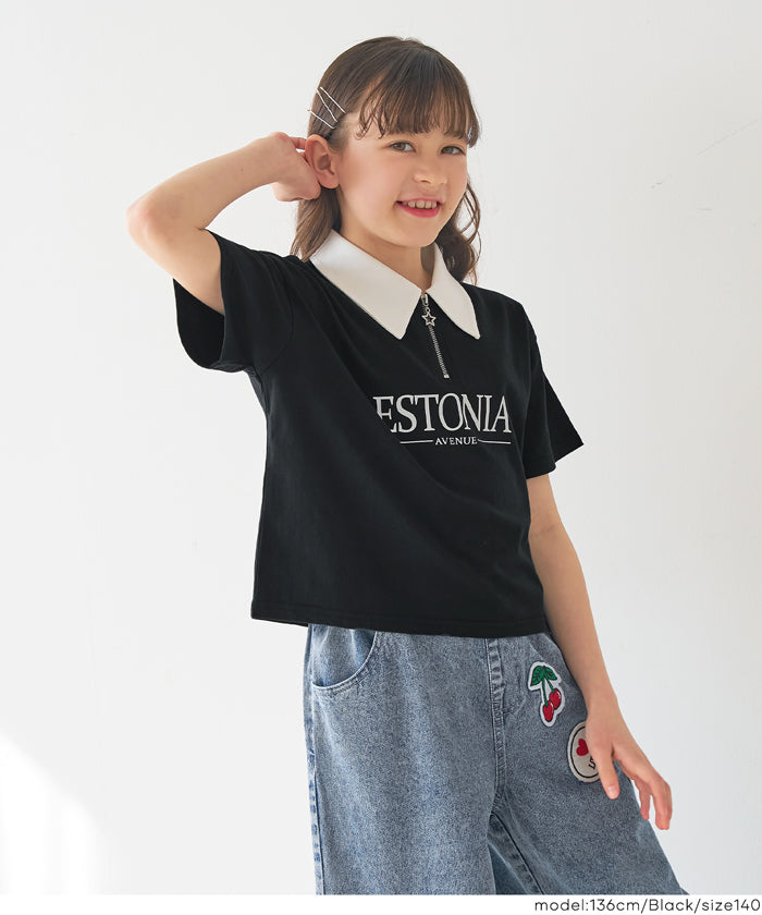 ハーフジップポロTシャツ キッズ メール便不可 – coca公式ストア