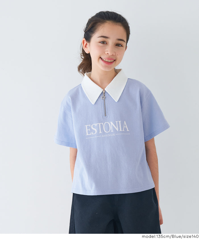 ハーフジップポロTシャツ キッズ メール便不可 – coca公式ストア