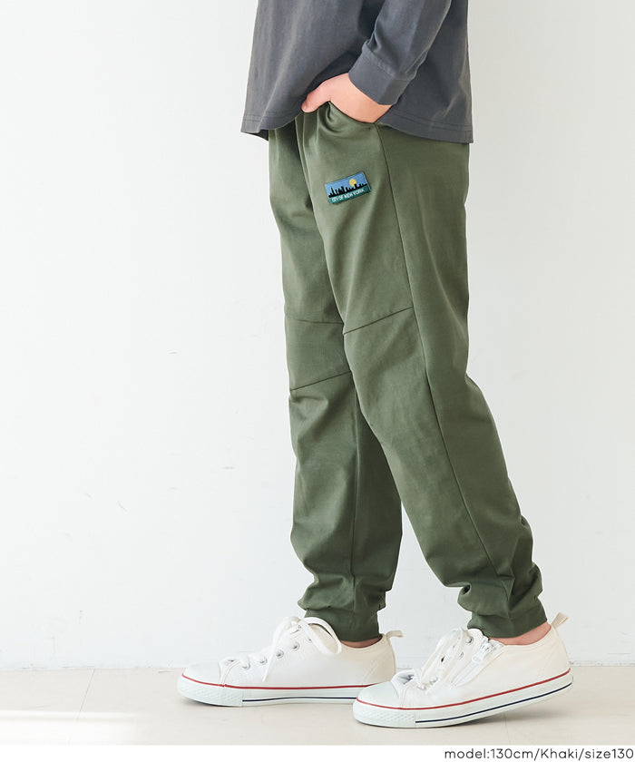 セール☆1490円→990円 ネームストレッチジョガーパンツ キッズ メール