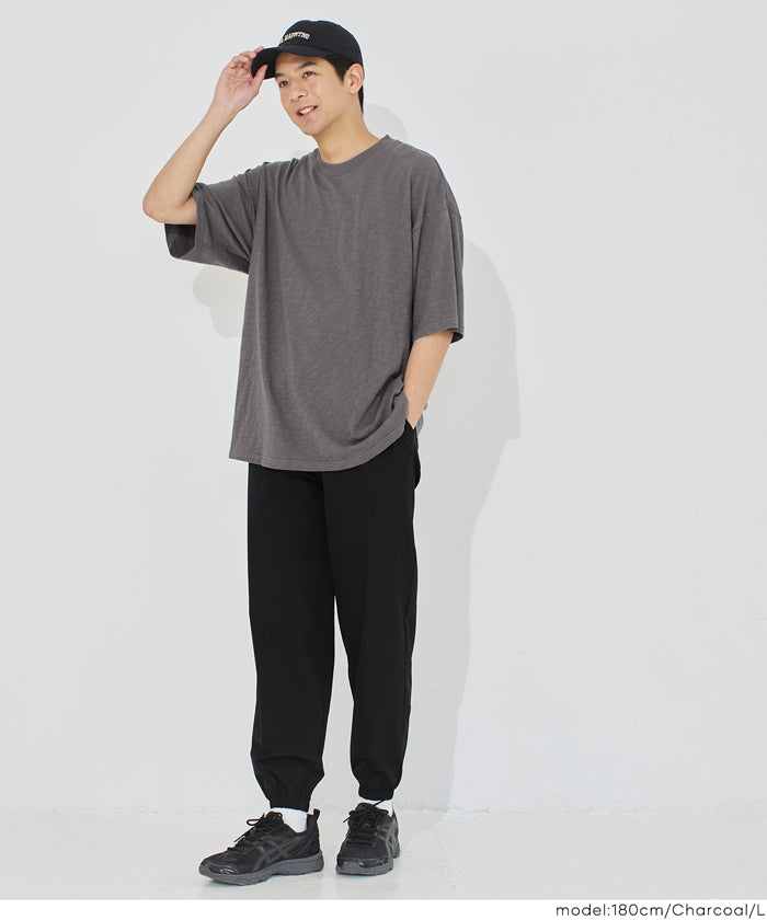セール☆1490円→990円 スラブコットンTシャツ メンズ メール便不可