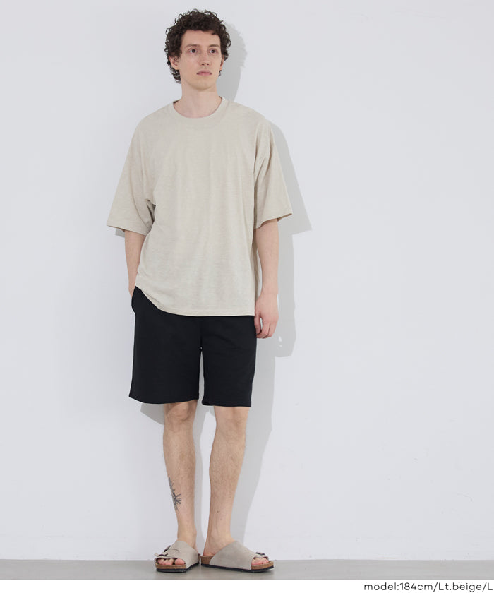 セール☆1490円→790円 スラブコットンTシャツ メンズ メール便不可