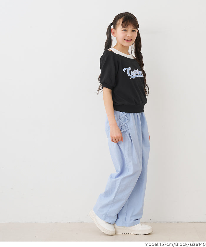 肩あき半袖トップス キッズ メール便不可 – coca公式ストア