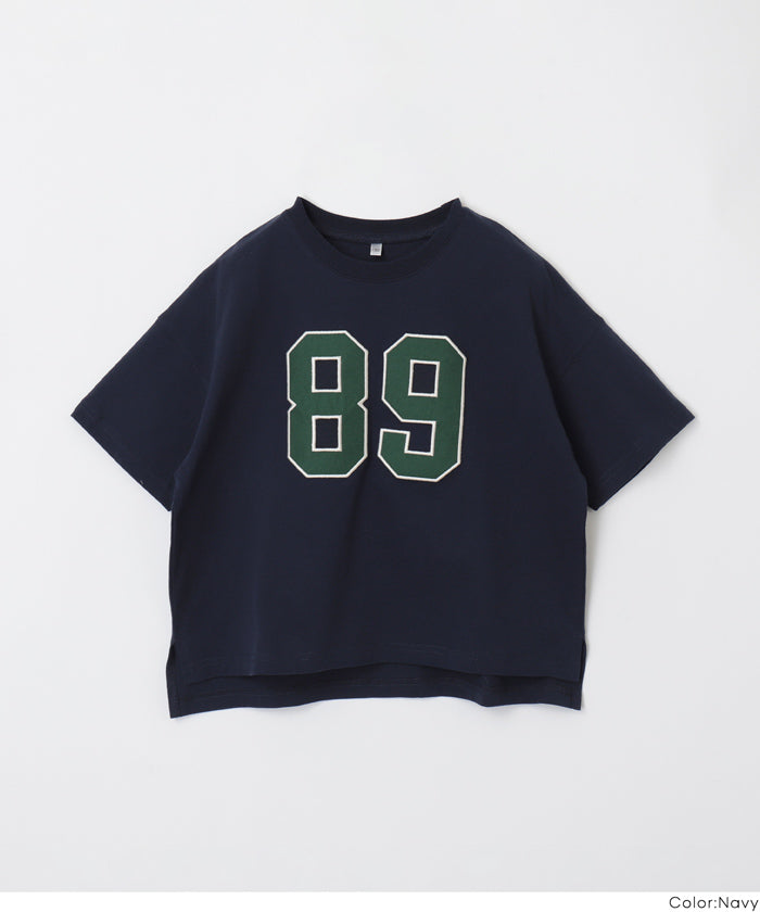 ナンバーワッペンTシャツ キッズ メール便不可 – coca公式ストア