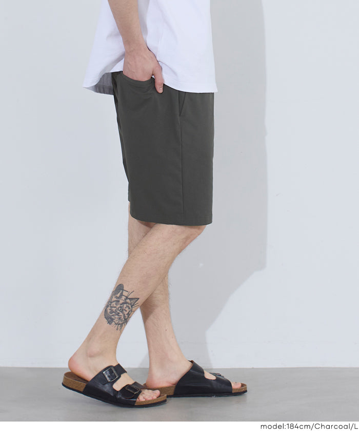 4WAYストレッチZIPポケット付きショートパンツ メンズ メール便不可