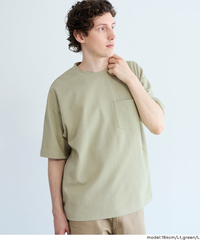 コットンプレーティングポケットTシャツ メンズ メール便不可 – coca