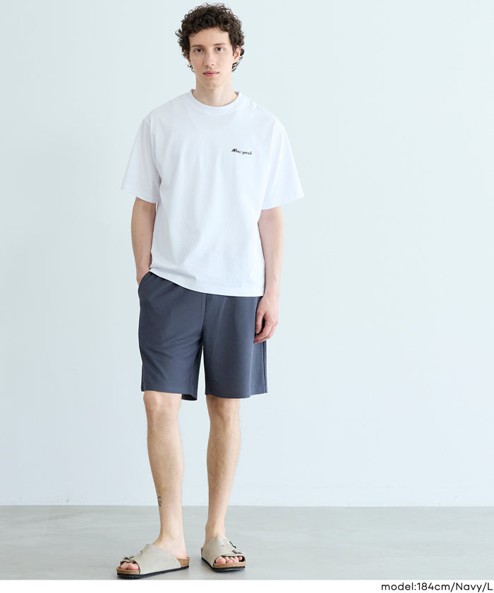 変形鹿の子サイドZIP付きショートパンツ メンズ メール便不可 – coca