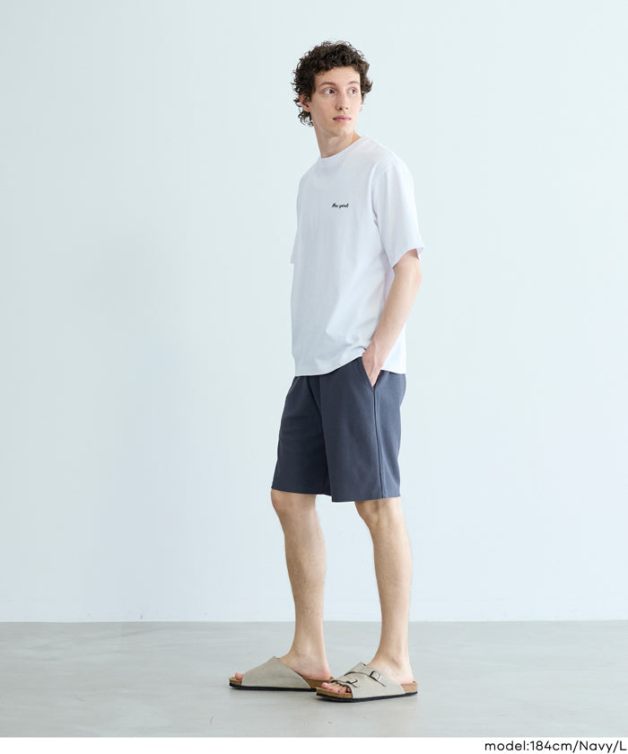 変形鹿の子サイドZIP付きショートパンツ メンズ メール便不可 – coca