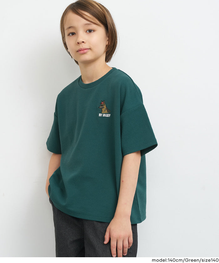 ライトエンボス刺繍Tシャツ キッズ メール便可 – coca公式ストア