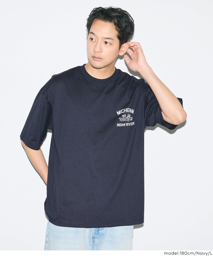 イラストプリント半袖Tシャツ メンズ レディース メール便不可 – coca