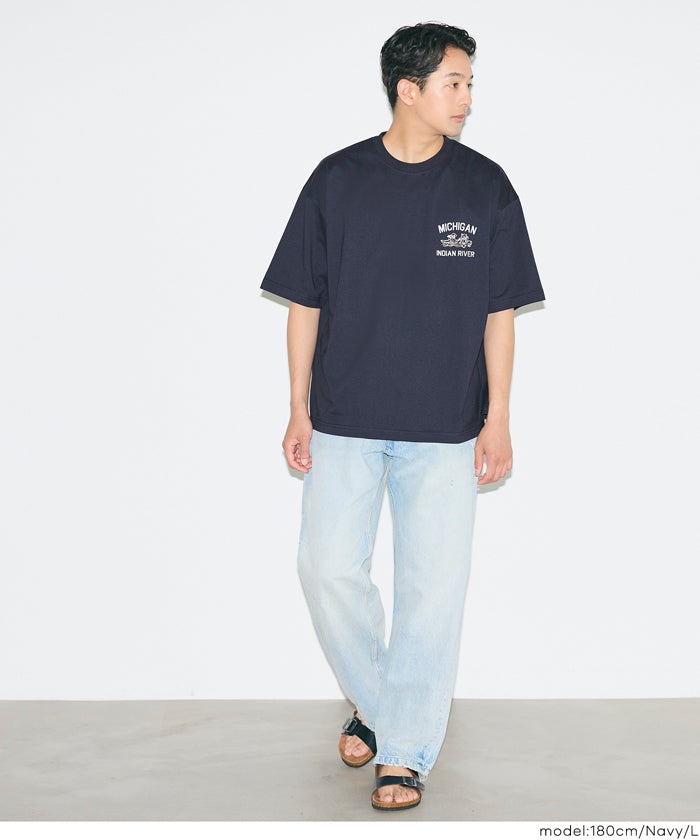 イラストプリント半袖Tシャツ メンズ レディース メール便不可 – coca