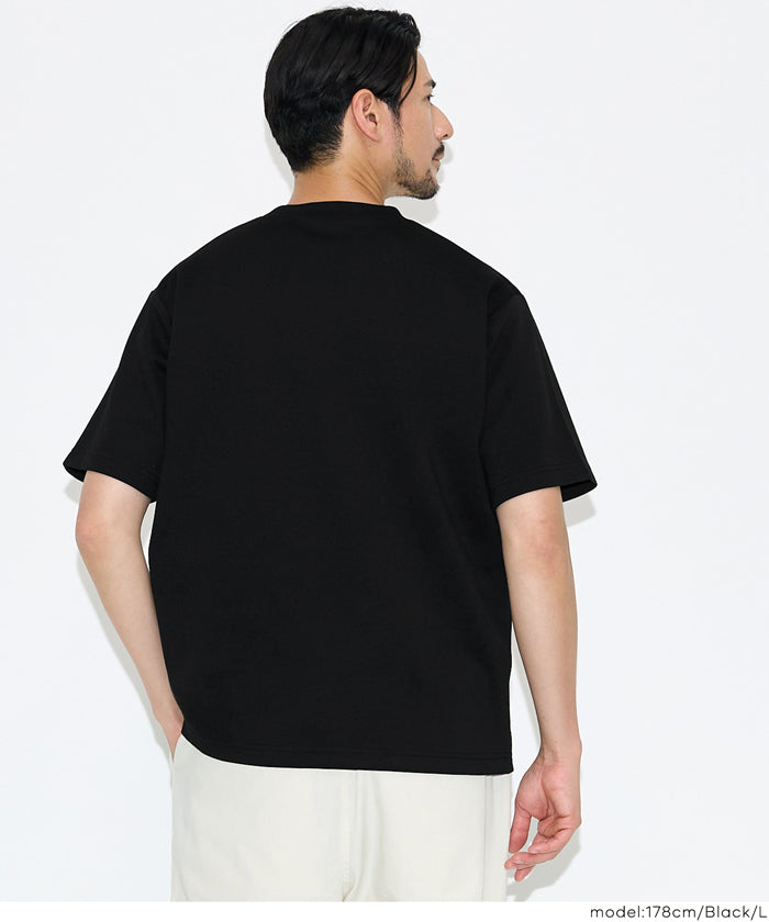 ライトソフトジャージー胸刺繍半袖Tシャツ メンズ メール便不可 – coca