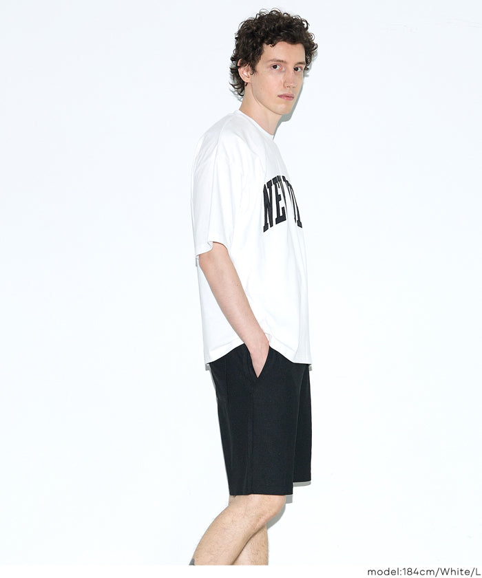 セール☆1690円→1290円 ワッペンロゴ半袖Tシャツ メンズ メール便不可