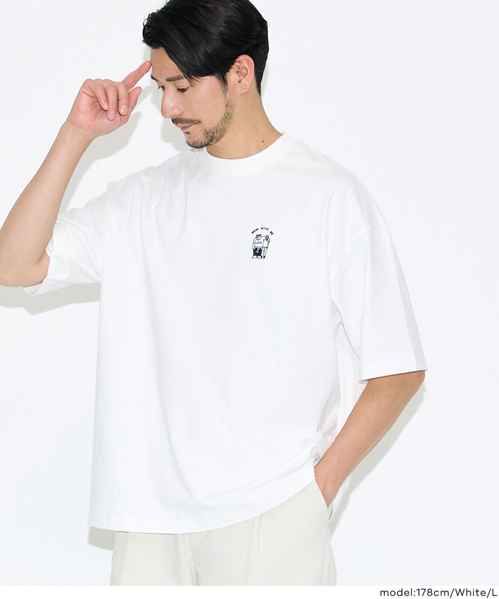 ベアワンポイント胸刺繍半袖Tシャツ メンズ メール便不可 – coca公式ストア