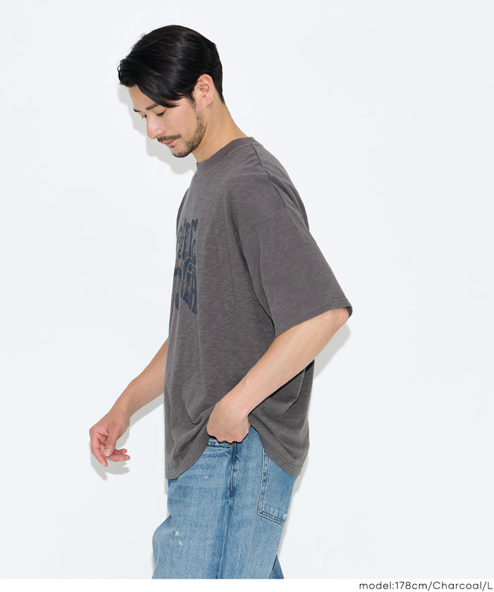スラブコットンプリントTシャツ メンズ メール便不可 – coca公式ストア