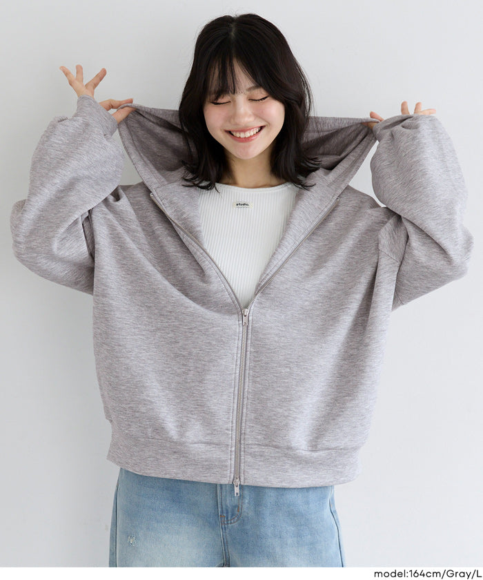 ソフトスウェットダブルジップパーカー ユース メール便不可 – coca