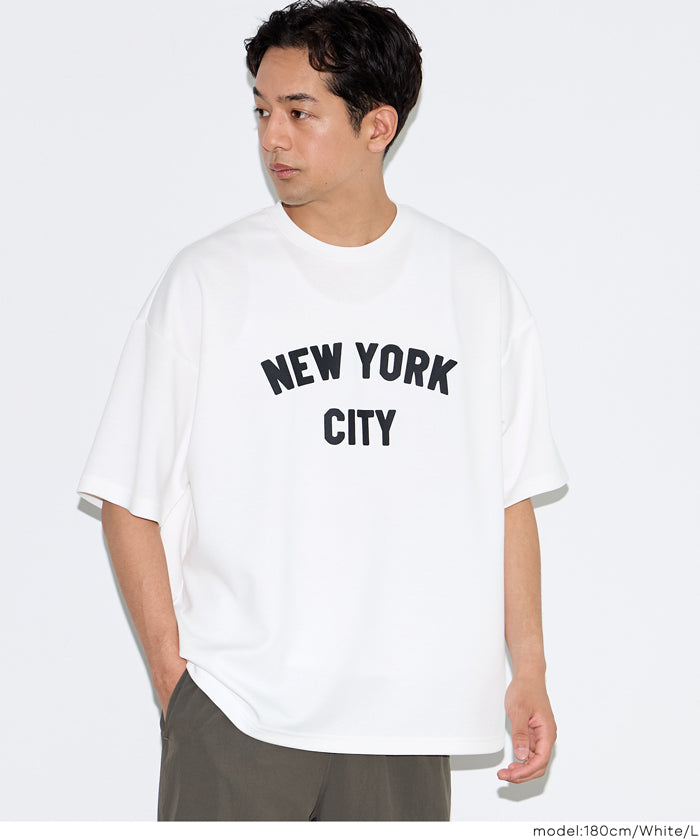 セール☆1690円→1290円 ライトソフトジャージープリント半袖Tシャツ