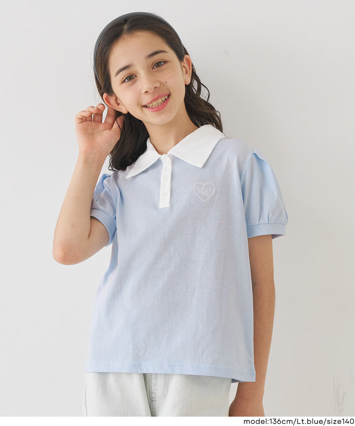 SWセール☆パフスリーブポロTシャツ キッズ メール便不可 – coca公式ストア