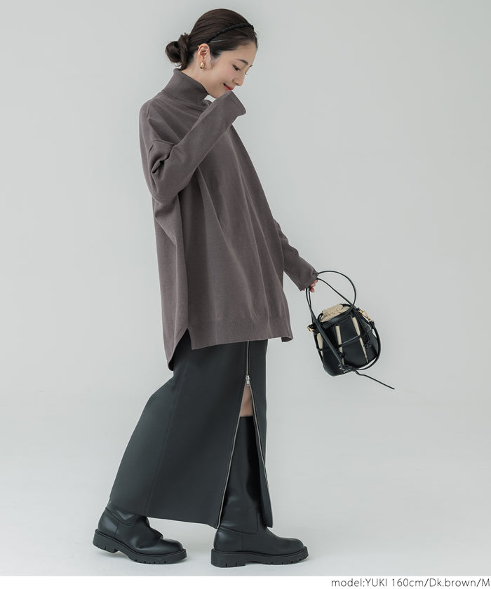 旧仕様】タートルニットチュニック レディース メール便不可 – coca