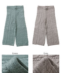 Kids 100-130 Pants Knit Pants Relaxed Pants Wide Silhouette Elastic Waist Girls Kids Original Children's Clothing No Mail Delivery Coca Coca