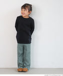 Kids 100-130 Pants Knit Pants Relaxed Pants Wide Silhouette Elastic Waist Girls Kids Original Children's Clothing No Mail Delivery Coca Coca