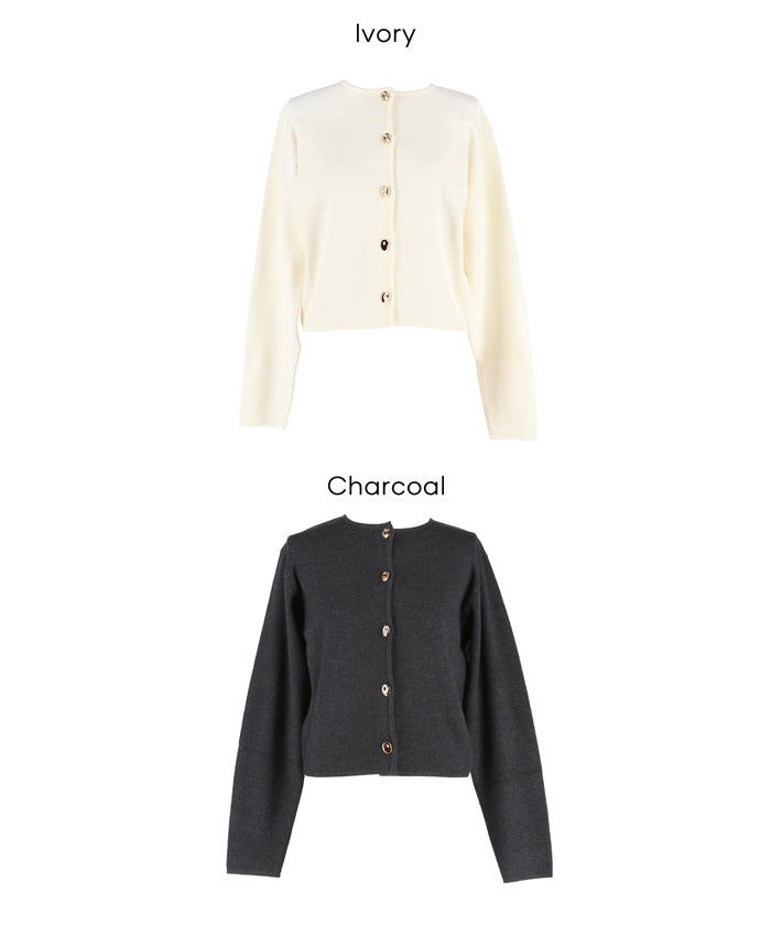 金ボタンニットカーディガン レディース メール便不可 – coca公式ストア