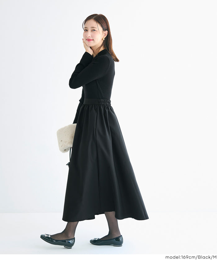 セール☆3490円→1490円 ポロニットドッキングワンピース レディース