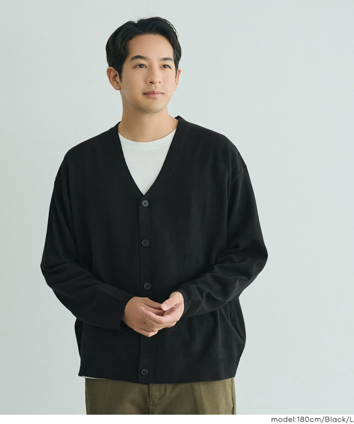 satou コットンニット　カーディガン　サイズL コットンタッチニットカーディガン メンズ メール便不可 – coca公式ストア